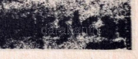 Ruzicskay György (1896-1993): Tömegek. Algrafia, papír, jelzett az algrafián, 19x25 cm