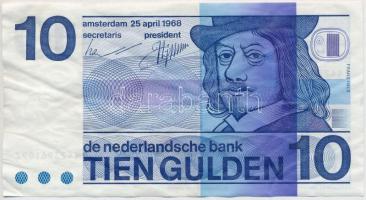Hollandia 1968. 10G T:III Netherlands 1968. 10 Gulden C:F