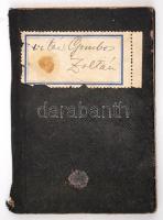 1925 Vásárlási igazolvány Közalkalmazottak Orsz. Gazdasági Szövetkezete, Honvéd és Közrendészeti Jól...