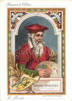 Gérard Mercator; Décerné a l&#039;Eleve / student&#039;s award card, litho (non PC) (EK)