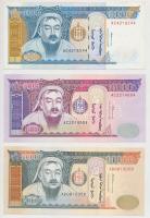 Mongólia 1993-1997. 1T-10.000T (10xklf) T:I,I-
Mongolia 1993-1997. 1 Tugrik - 10.000 Tugrik (10xdif...