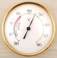 SkyOnyx asztali barométer ásvány talapzaton, a használandó tüzelőanyagok (brikett/koksz) feltüntetés...