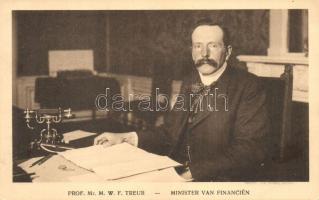 Prof. Mr. M.W.F. Treub, Minister van Financien / Willem Treub, Ministre of Finance