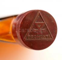 "Sanosiol" feliratú barna palack kupakkal, hibátlan, m: 17 cm