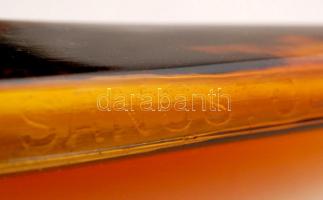 "Sanosiol" feliratú barna palack kupakkal, hibátlan, m: 17 cm