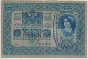 1902. 1000K román felülbélyegzésekkel T:III