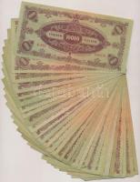 1945. 10.000P (30x) mind "MNB" bélyeggel T:vegyes