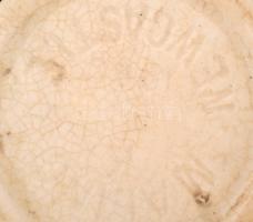 James Keiller & Sons Dundee Marmalade kerámia tégely (2db), egyiken hajszálrepedés, jelzett, fed...