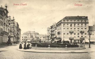 Ostend, Ostende; Avenue Leopold