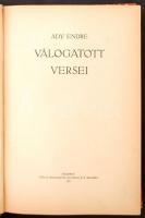Ady Endre válogatott versei. (Válogatta Dóczy Jenő. Ill. Jaschik Álmos.) Bp. 1921. Pallas. Kiadói ke...