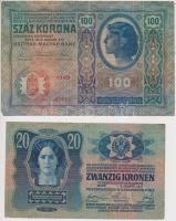 1917. 2K + 1920. 1K + 1912. 100K + 1913. 20K T:II-III