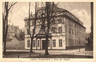 Lübeck, Domkirchhof 7, Haus der Jugend / youth house (EB)