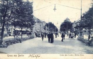 Berlin, Unter den Linden, Mittel-Allee