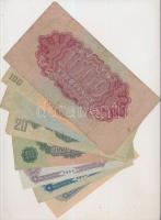 1944. 1P-1000P (8xklf) "A Vörös Hadsereg Parancsnoksága" teljes sor T:vegyes