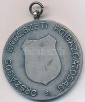 Iván István (1905-1968) DN &quot;Országos Erdészeti Főigazgatóság&quot; ezüstözött fém emlékérem füllel (40mm) T:2