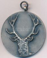 Iván István (1905-1968) DN "Országos Erdészeti Főigazgatóság" ezüstözött fém emlékérem fül...