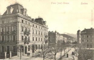 Leoben, Franz Josef-Strasse / street