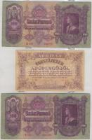 39db-os vegyes magyar pengő és adópengő bankjegy tétel T:vegyes