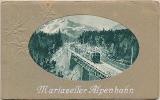 Mariazell, Alpenbahn / Alpine railway, postcard booklet with 8 unused postcards (EK)