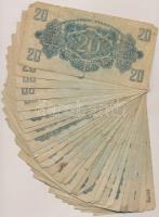 1944. 20P "A Vöröshadsereg Parancsnoksága" (30x) T:vegyes