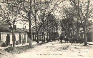 2 db régi városképes képeslap, Algéria Boghari és Tizi Ouzou városairól / 2 old town view postcards ...