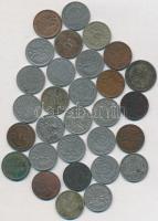 Ausztria 30db-os vegyes heller tétel T:vegyes Austria 30pcs of mixed Heller coins C:mixed