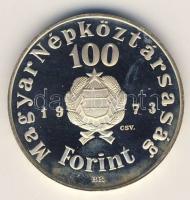 1973. 100Ft Ag "Petőfi" T:PP Csak 6000db!