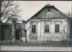 cca 1950-1960 Szegedi életképek, 3 db fotó, 18x23 cm