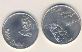1973. 50Ft + 100Ft Ag "Petőfi" pár T:BU