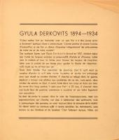Derkovits, Gyula: 1514: une série de gravures sur bois. Bp., [1948], Szikra. 11 db fametszetről kész...