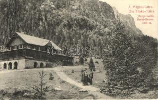 Tátra, Magas-Tátra, Tatra; Zerge szálloda, Divald Károly / hotel