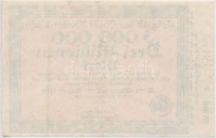 Németország / Weimari Köztársaság / Wetter Ruhr 1923. 3.000.000M T:III
Germany / Weimar Republic / ...