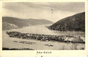 Ada Kaleh, sziget, hajó, uszály / island, ship, barge (EK)