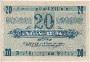Németország / Weimari Köztársaság 1919. 20M T:III Germany / Weimar Republic 1919. 20 Mark C:F