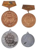 Német Birodalom 1888. "Három császár szövetsége" Zn emlékérem replika (30mm) + "II. V...