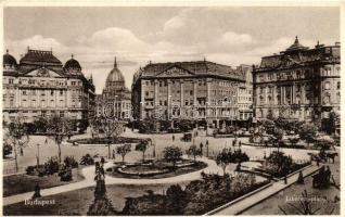 Budapest V. Szabadság tér, Országház, automobil, Divald