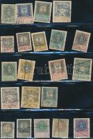 Ausztria 73 db okmánybélyeg 1879-től 2 berakólapon