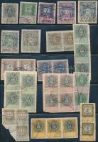 Ausztria 73 db okmánybélyeg 1879-től 2 berakólapon