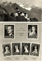 29 db modern motívumlap, néhány ismétlődéssel és nem képeslaphátúval, vegyes minőség / 29 modern mot...