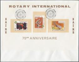 Rotary vágott ívszéli sor + vágott blokk + vágott blokk FDC Rotary imperforated margin set + imperfo...