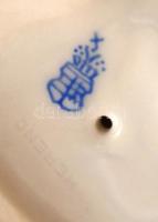 Herendi kacsa pár, kézzel festett, hibátlan, jelzett, 10x8x8,5 cm