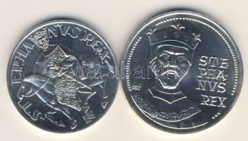 1972. 50Ft + 100Ft Ag "I.István" pár T:BU