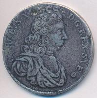 Svédország 1674. 4M Ag "XI. Károly" Stockholm (19,4g) T:3 ph.
Sweden 1674. 4 Mark "C...