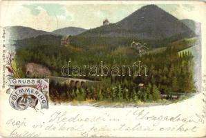 1898 Semmering, floral (b)