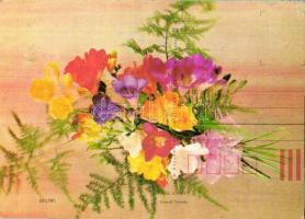 33 db modern motívum képeslap, nyomdahibás lapok / 33 modern motive postcards, misprint postcards