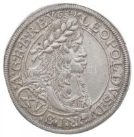 Ausztria 1664. XVkr Ag &quot;I. Lipót&quot; Bécs (6,05g) T:2 Austria 1664. 15 Kreuzer Ag &quot;Leopold I&quot; Vienna (6,05g) C:XF Krause KM# 1170