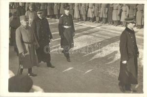 Pola, Frigyes főherceg látogatása / Erzherzog Friedrich&#039;s visit to Pola, K.u.K. navy, marine officers, photo