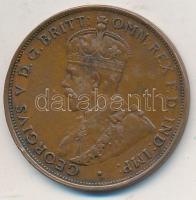 Ausztrália 1932. 1P Br "V. György" T:2 kis ph.
Australia 1932. 1 Penny Br "George V&...