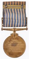ENSZ 1950-1955. "ENSZ Korea Érem" Br kitüntetés mellszalagon hollandok részére (35mm) T:2,...