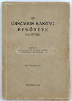 1943 Az Országos Kaszinó évkönyve 1942. évről. Papírkötésben, jó állapotban.